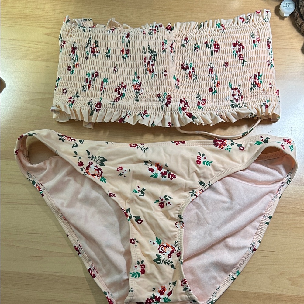 Floral Print Women's bathing suit Set